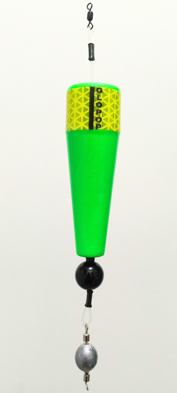 GloPop® Reflective Popping Cork - 4" Green - Image 2