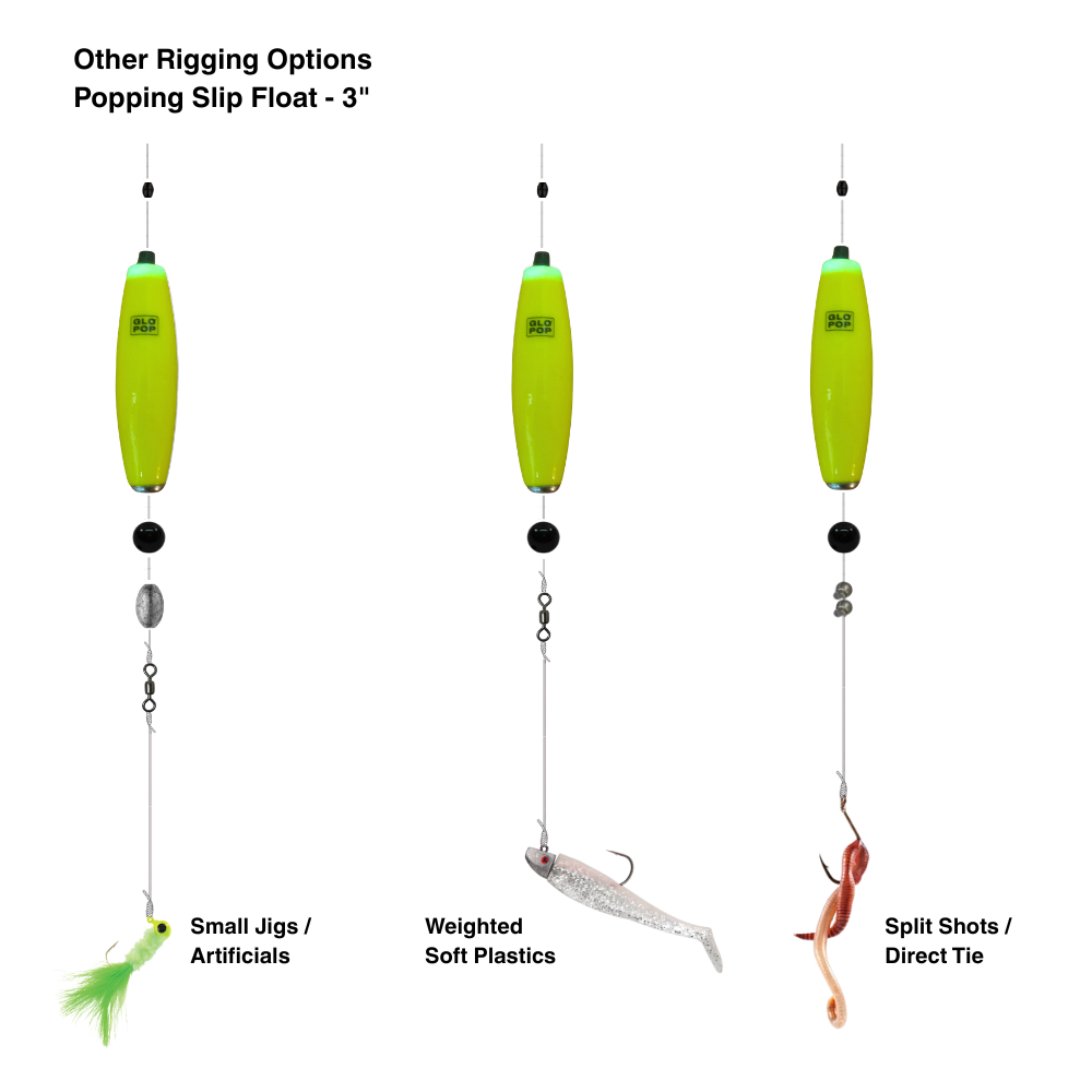 GloPop® Popping Slip Float – 3"
